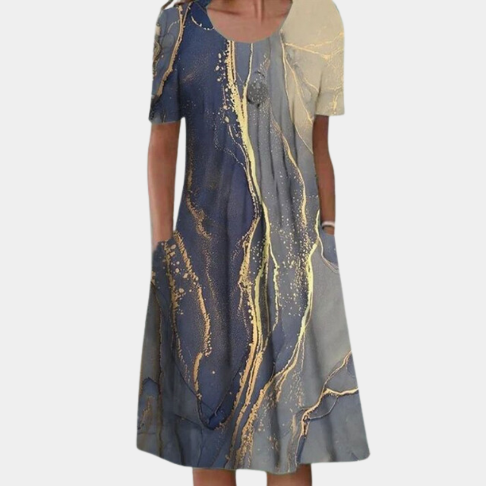 Casual Summer Midi Dress for Women