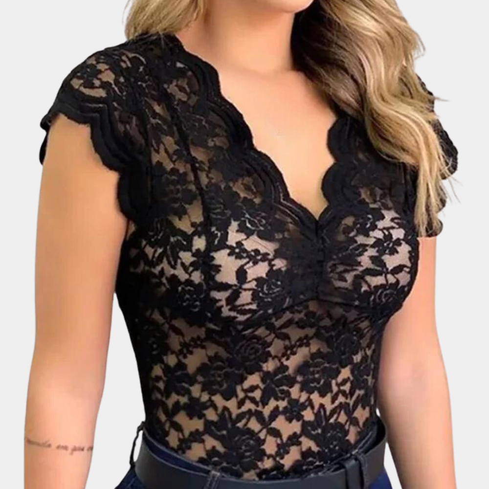Summer Trendy Lace Blouse for Women