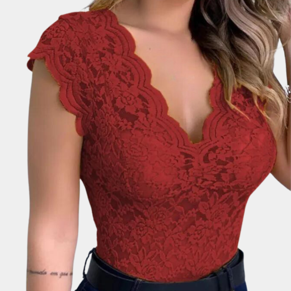 Summer Trendy Lace Blouse for Women