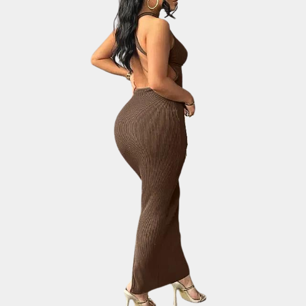 Summer Trendy Women's Dress Without Back