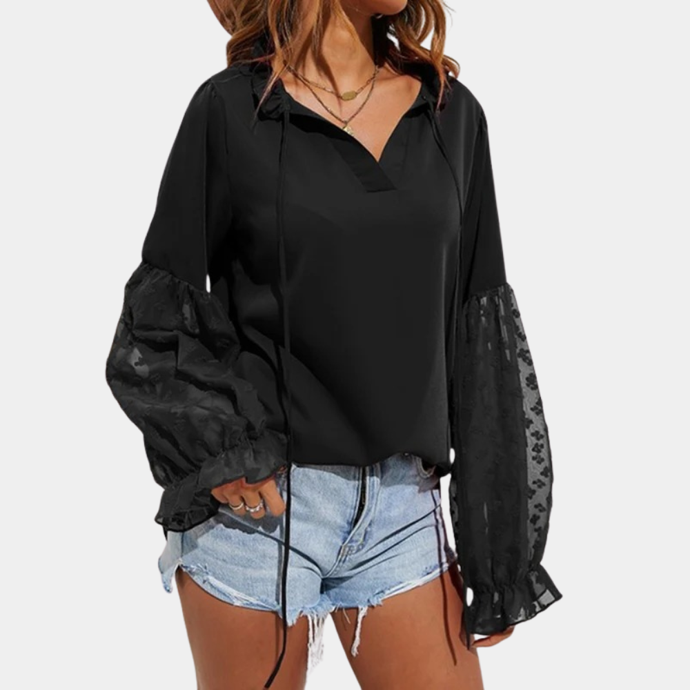Stylish ladies' blouse for summer