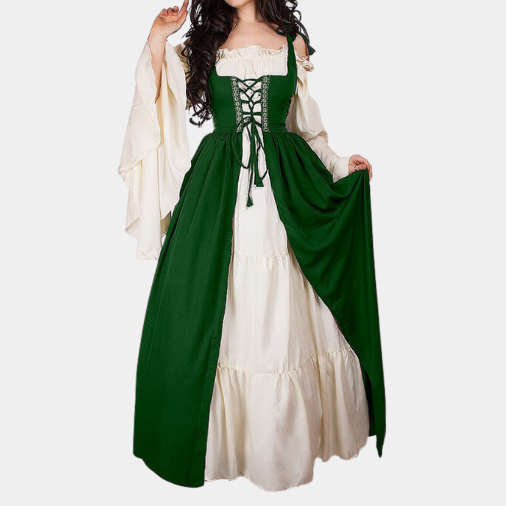 Classic Medieval Summer Dress for Women