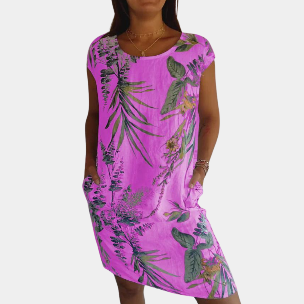 Comfortable and airy summer dress for women