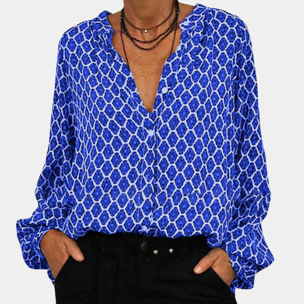 Comfortable ladies' blouse for summer