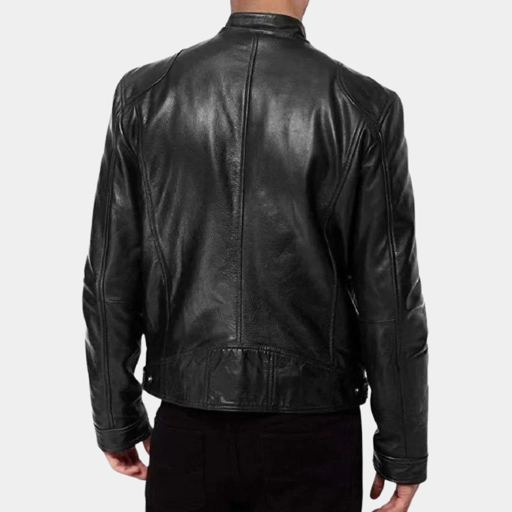 Luxury Men's Motorcycle Jacket for Summer