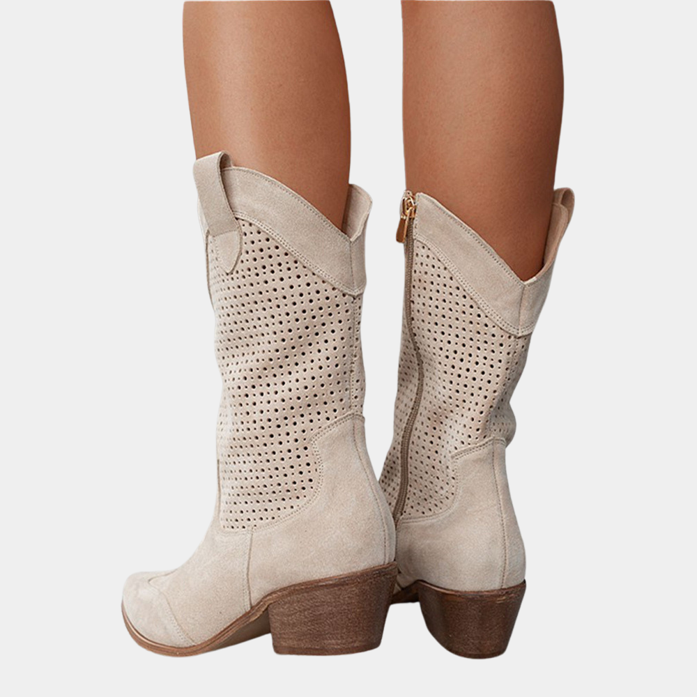 Breathable cowboy boots for women - Perfect for summer