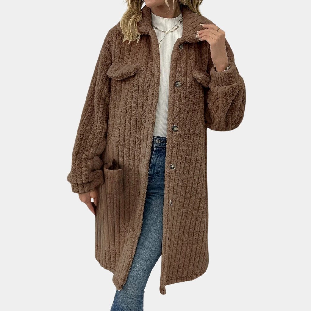 Warm and Stylish Ladies' Coat