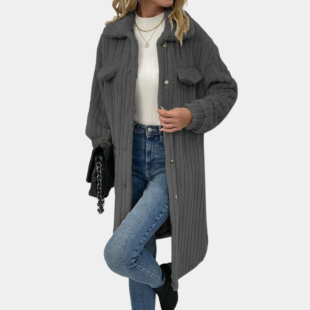 Warm and Stylish Ladies' Coat