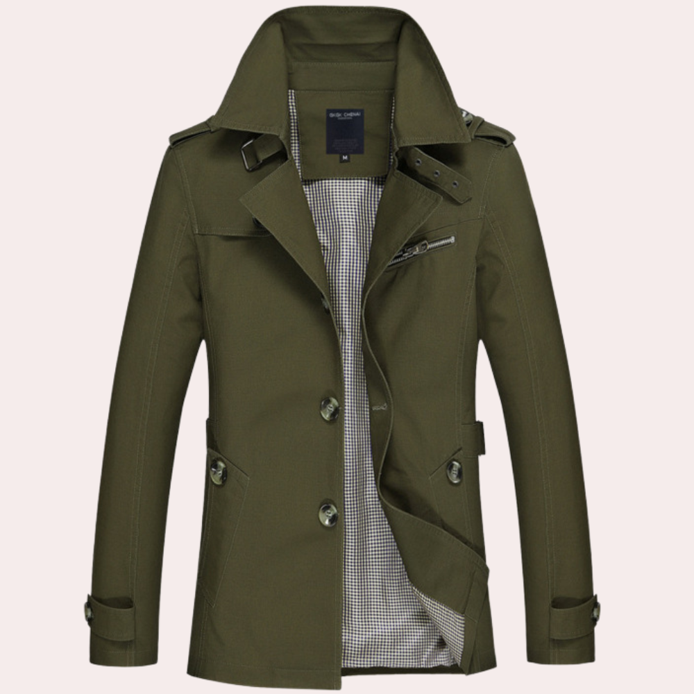 Stylish Summer Trench Coat for Men