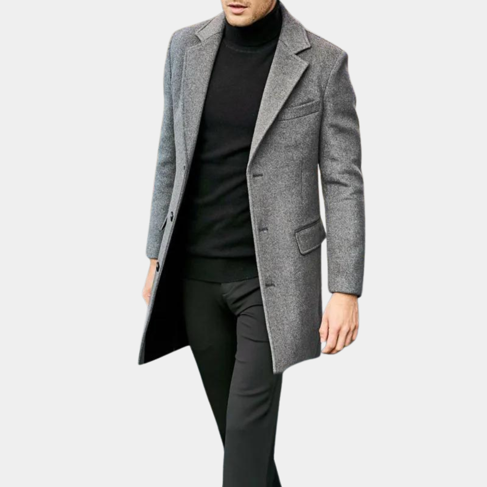 Classic Long Coat for Men