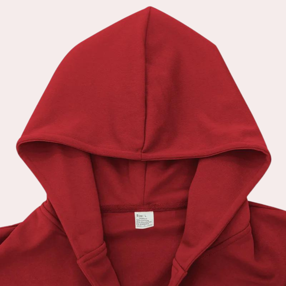 Casual trench coat for men with hood