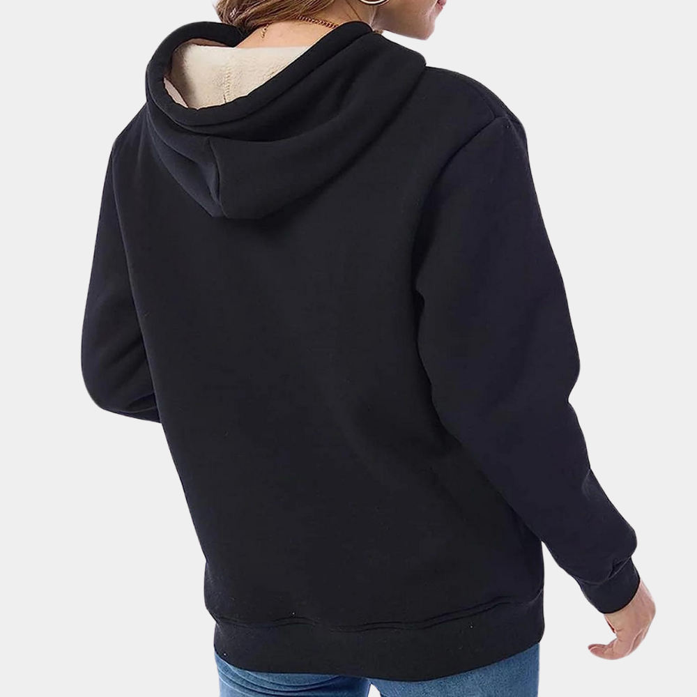 Comfortable and airy women's hoodie for summer