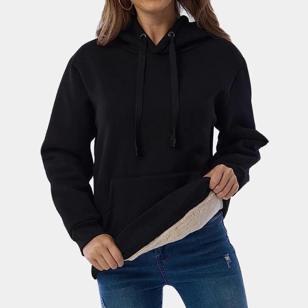 Comfortable and airy women's hoodie for summer