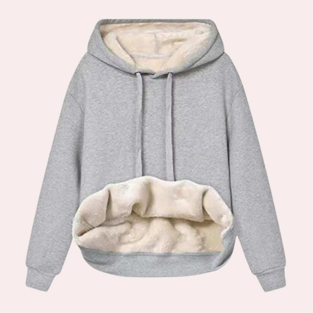 Comfortable and airy women's hoodie for summer