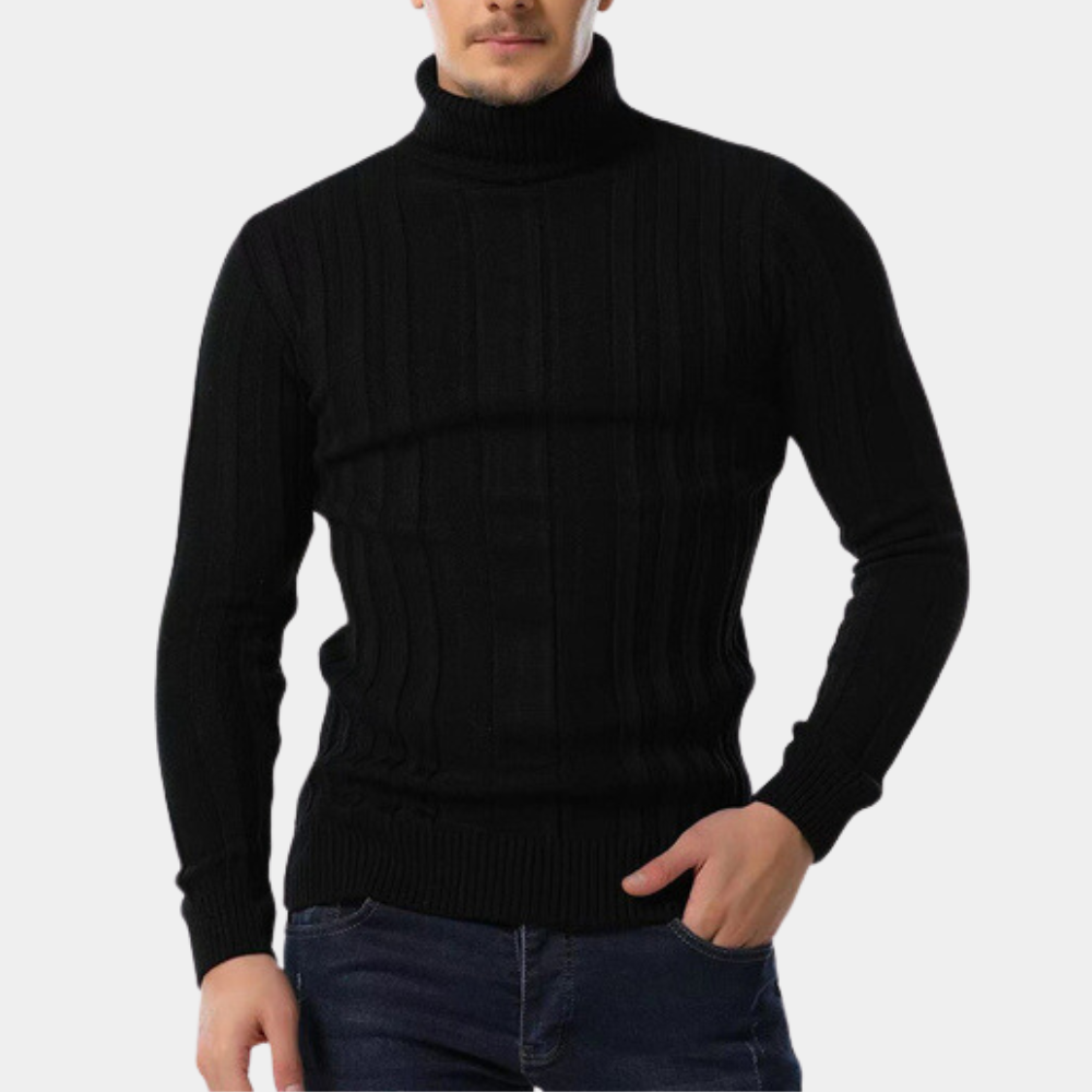 Warm Turtleneck Sweater for Men