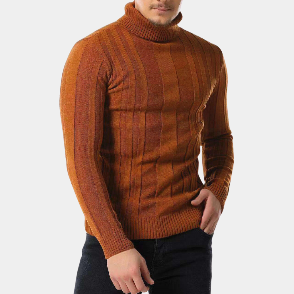 Warm Turtleneck Sweater for Men
