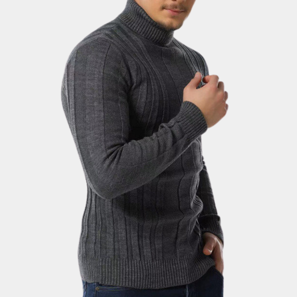 Warm Turtleneck Sweater for Men