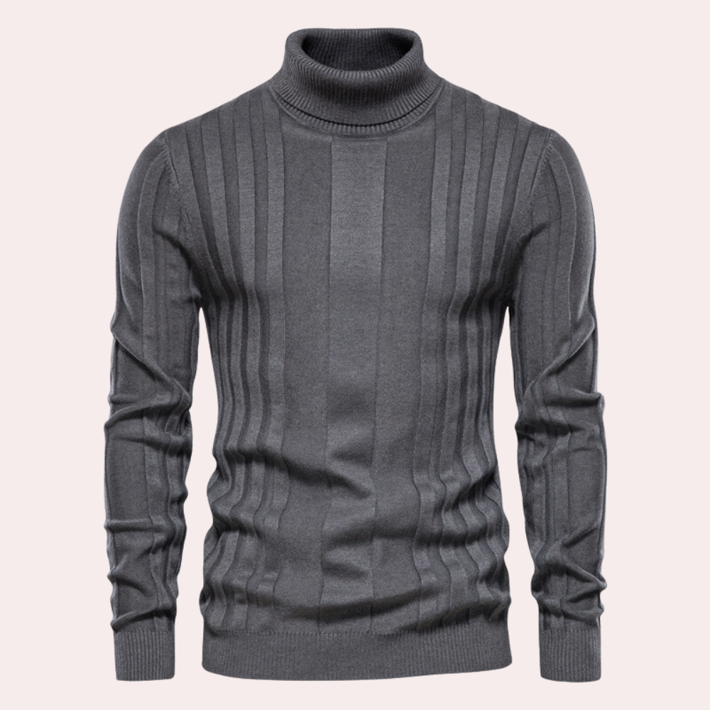 Warm Turtleneck Sweater for Men