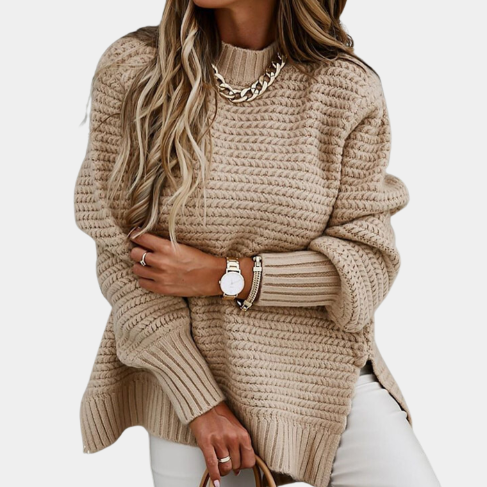 Stylish Knitted Women's Sweater for Summer