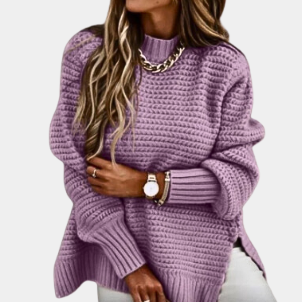 Stylish Knitted Women's Sweater for Summer