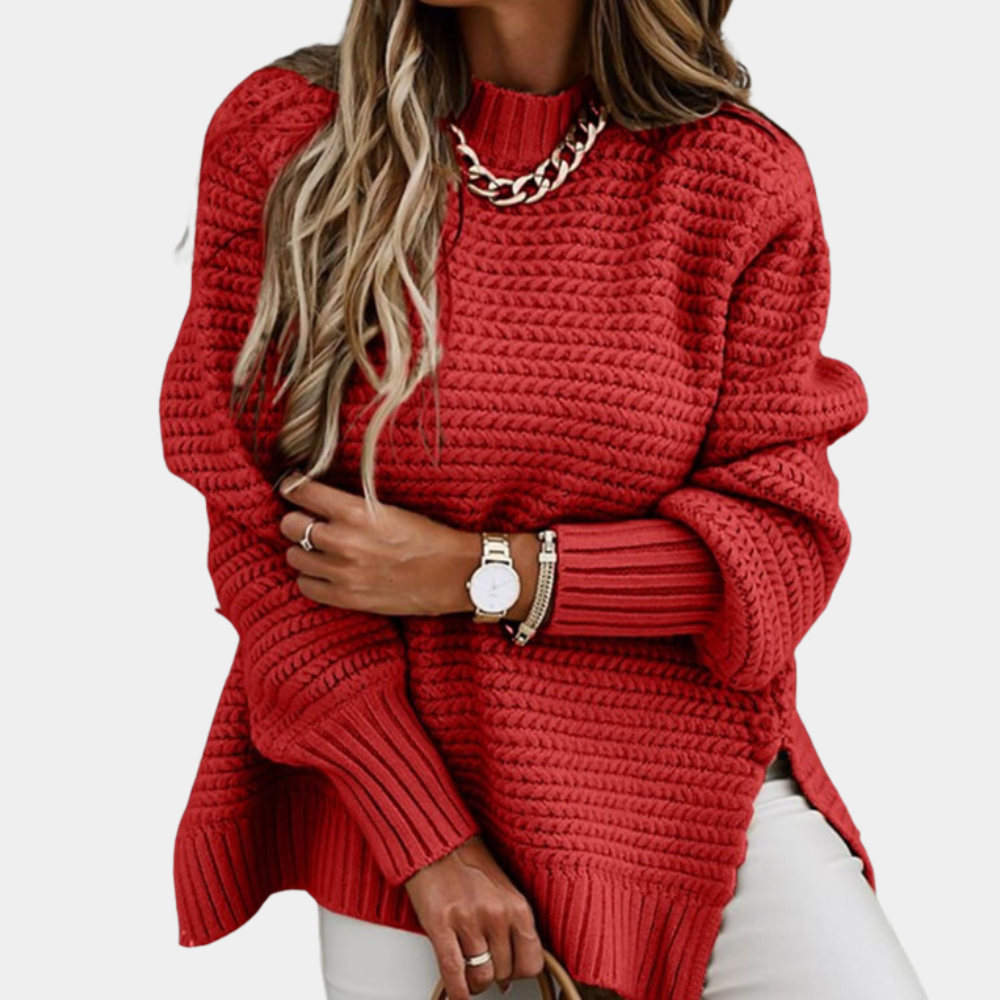 Stylish Knitted Women's Sweater for Summer