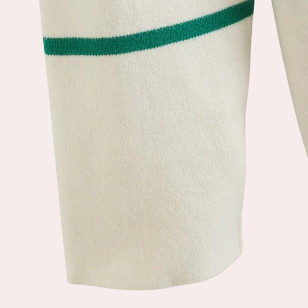 Striped Oversized Women's Jumper for Summer
