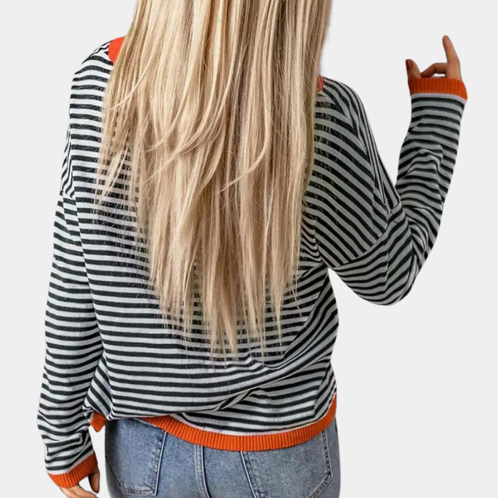 Summer Classic Striped Women's Jumper