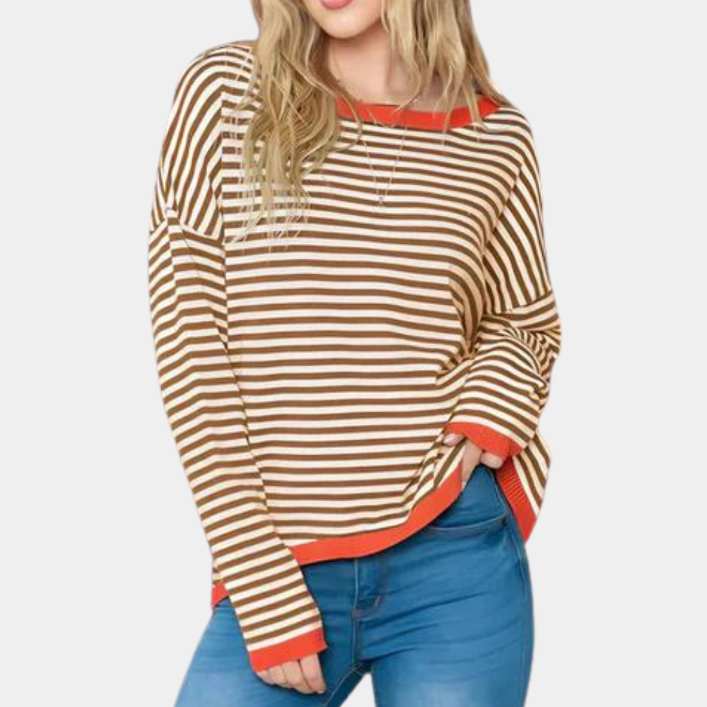 Summer Classic Striped Women's Jumper