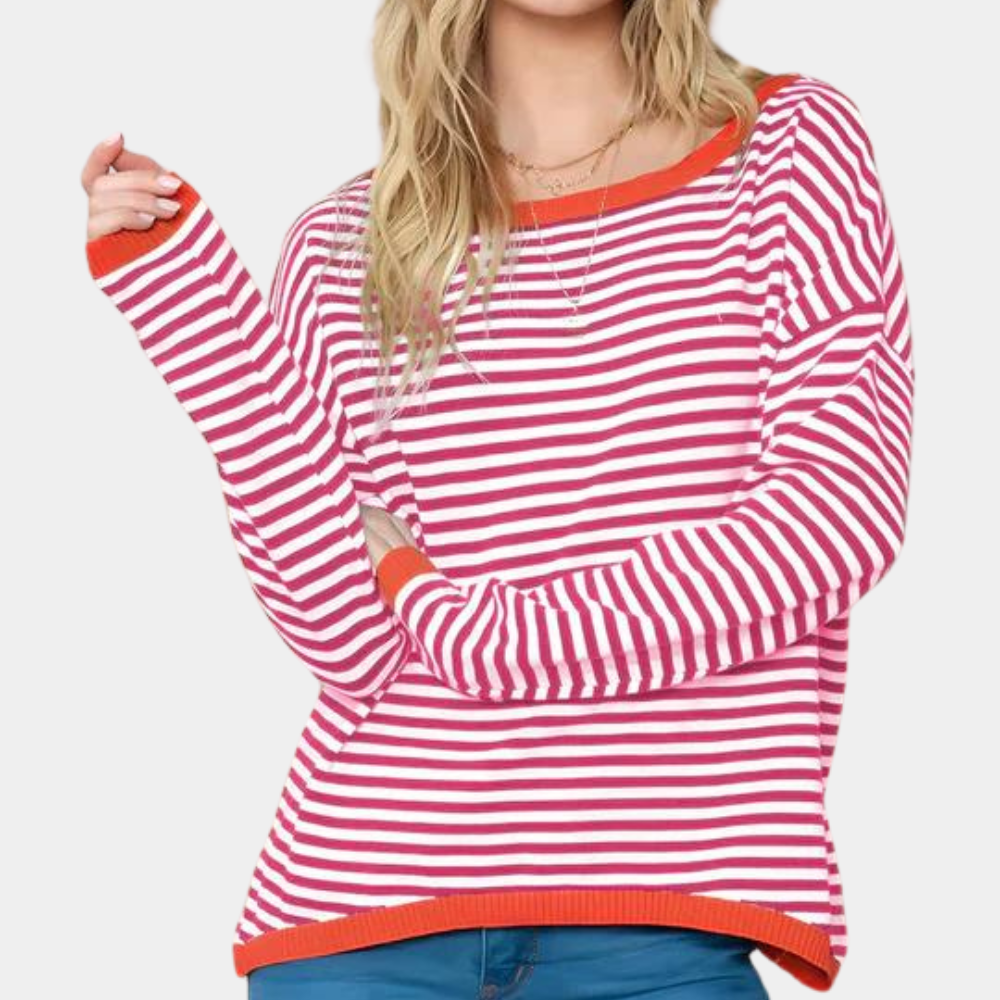 Summer Classic Striped Women's Jumper