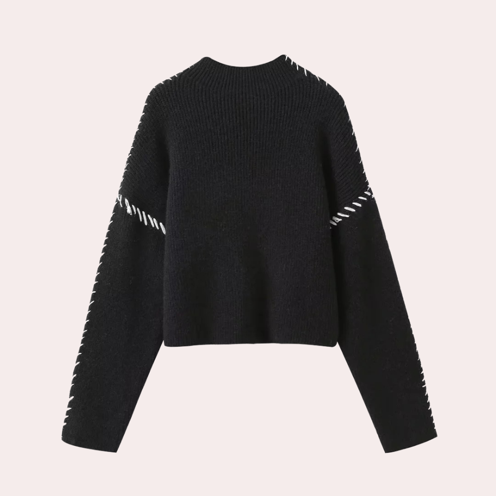Amaia - Fashionable Knitted Summer Jumper for Women