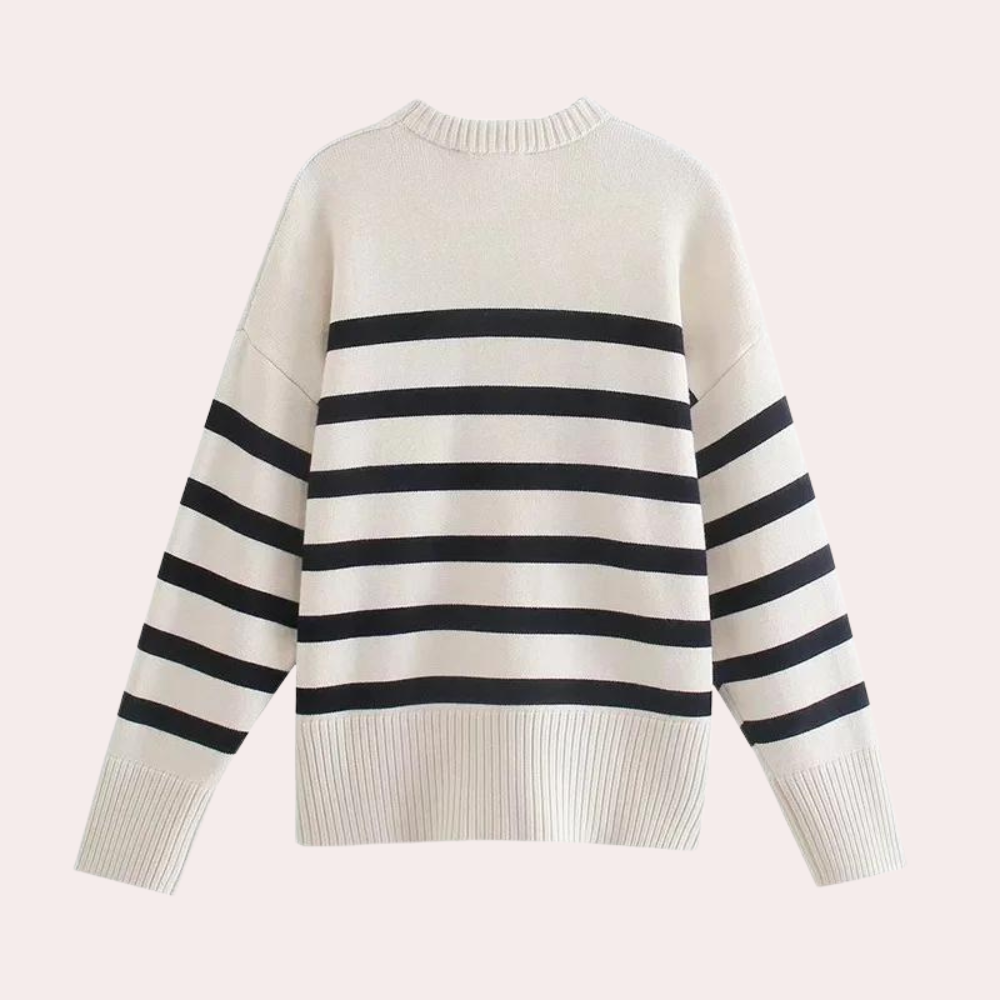 Aaliyah - Chic Comfort Oversized Women's Sweater for Spring/Summer