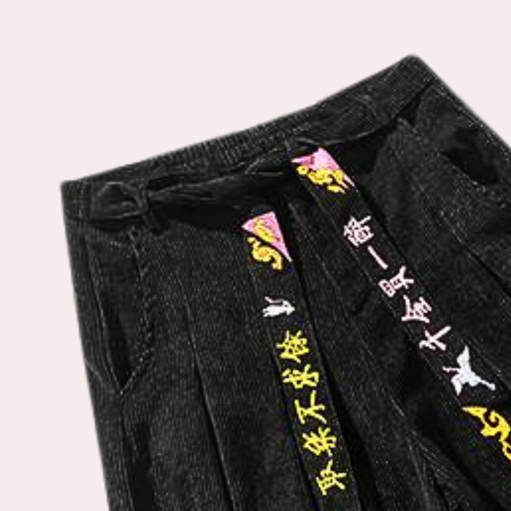 Adrian - Trendy Corduroy Summer Trousers for Men