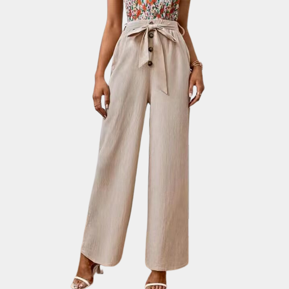 Zosia - Luxe Spring-Summer Trousers for Women, Perfect for Sunny Days
