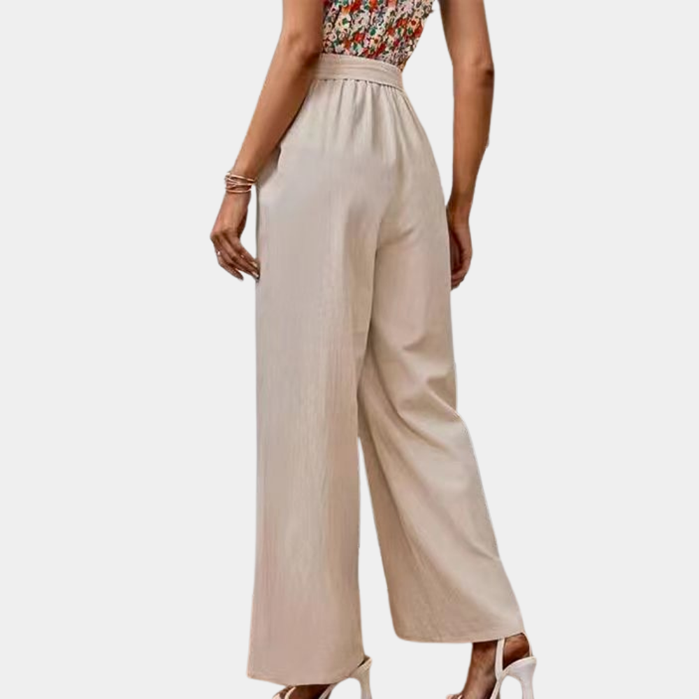 Zosia - Luxe Spring-Summer Trousers for Women, Perfect for Sunny Days