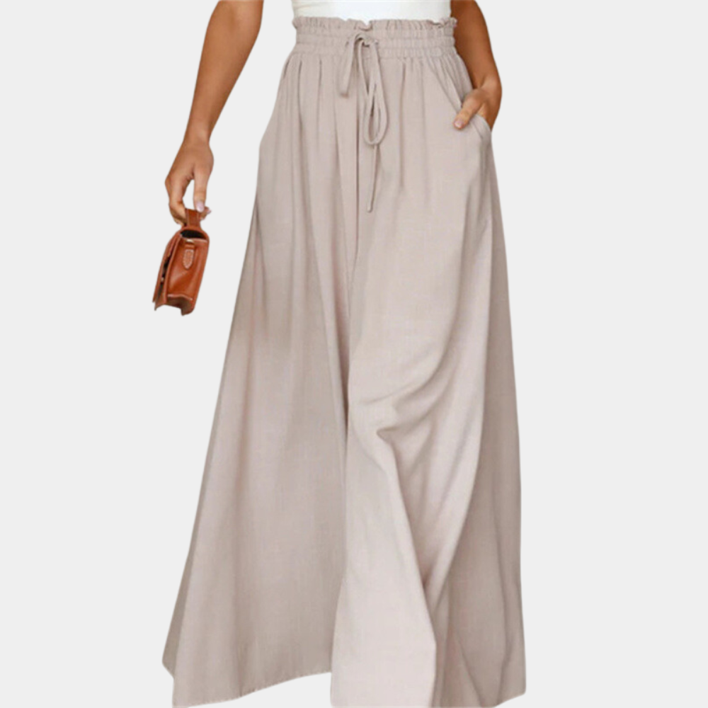 Ursula - Stylish Wide Summer Trousers for Women