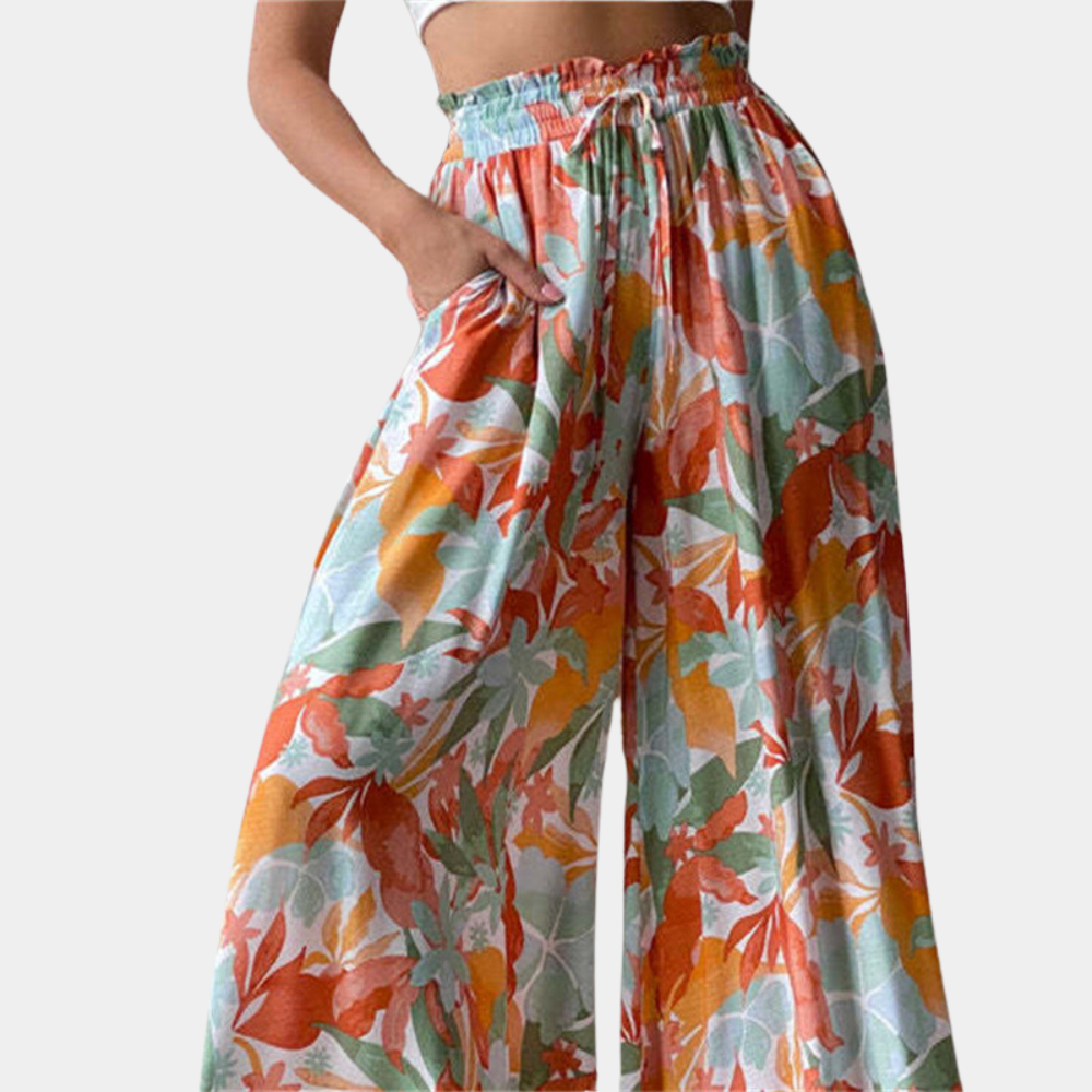 Ursula - Stylish Wide Summer Trousers for Women