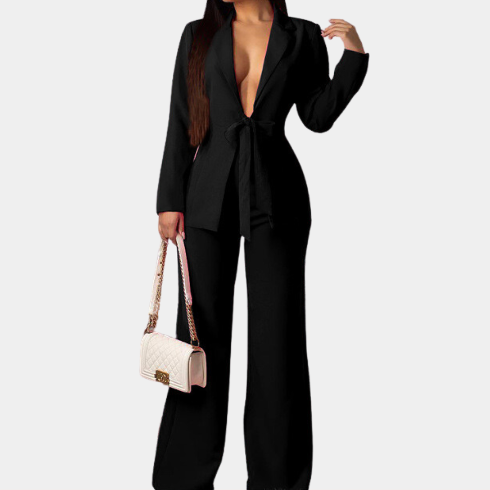 Stylish 2-Piece Blazer Set for Women - Summer Edition