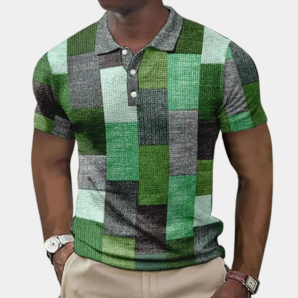 Colourful Summer Men's Polo Shirt