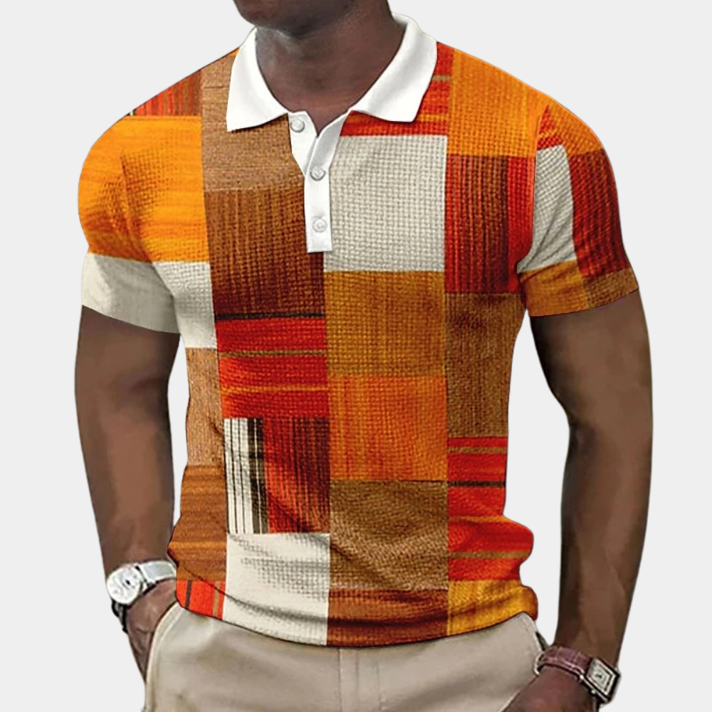Colourful Summer Men's Polo Shirt
