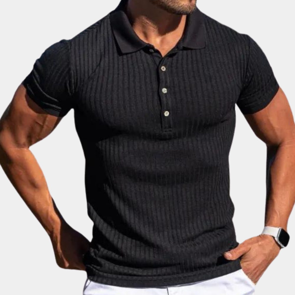 Stylish men's polo t-shirt for summer