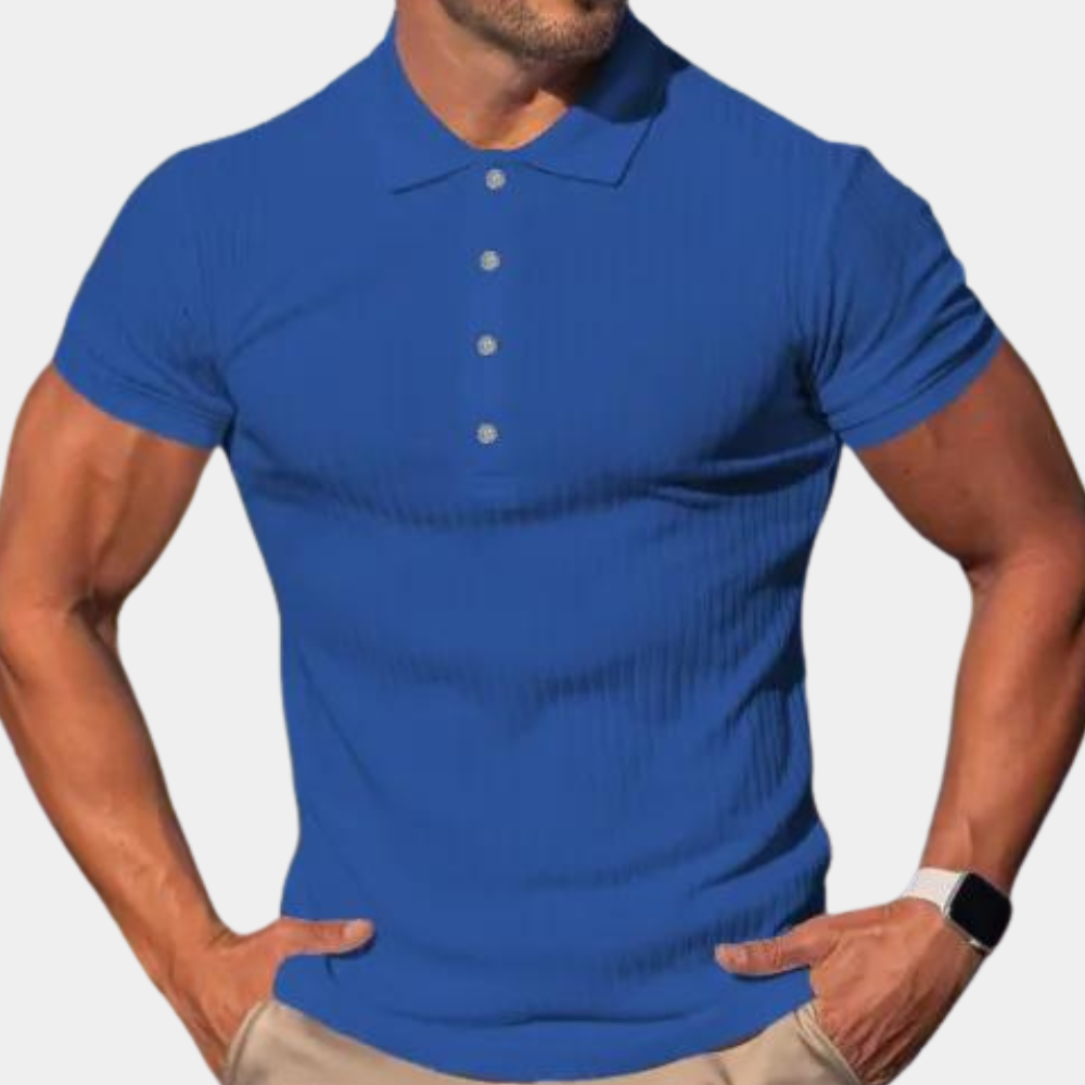 Stylish men's polo t-shirt for summer