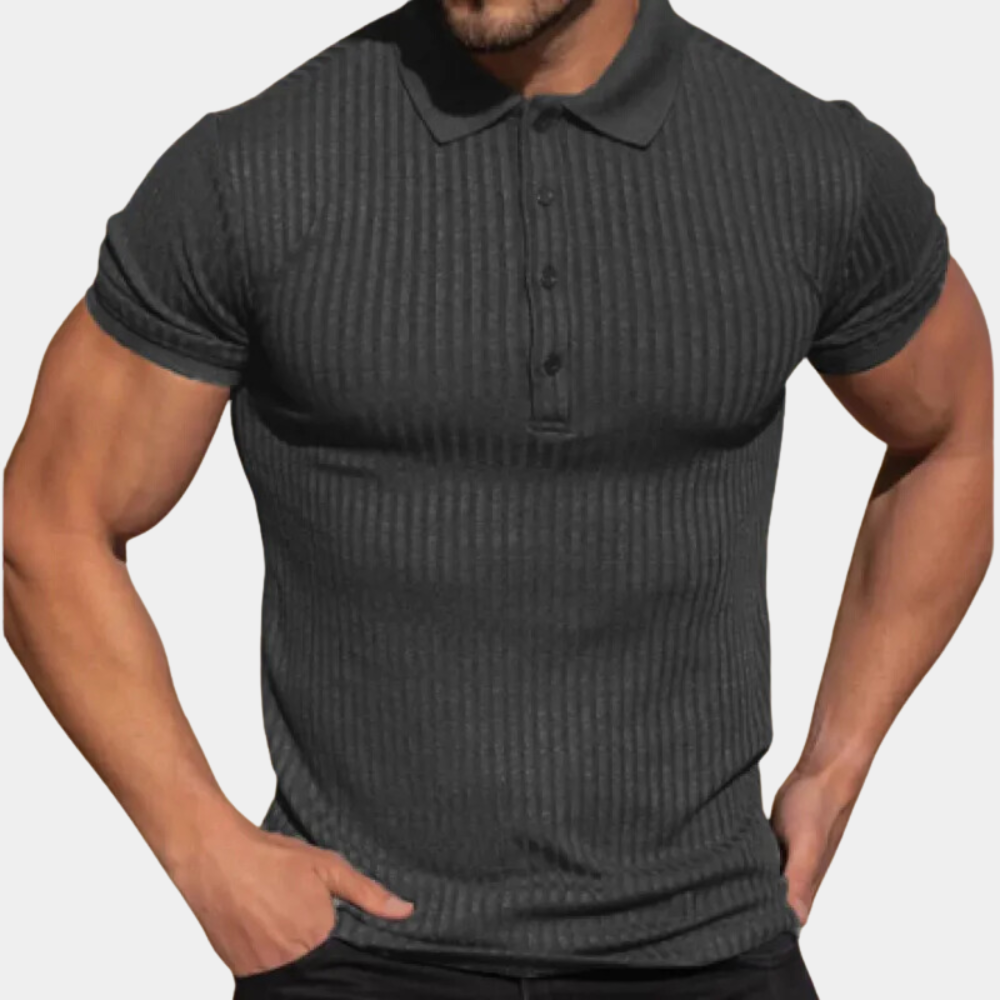 Stylish men's polo t-shirt for summer