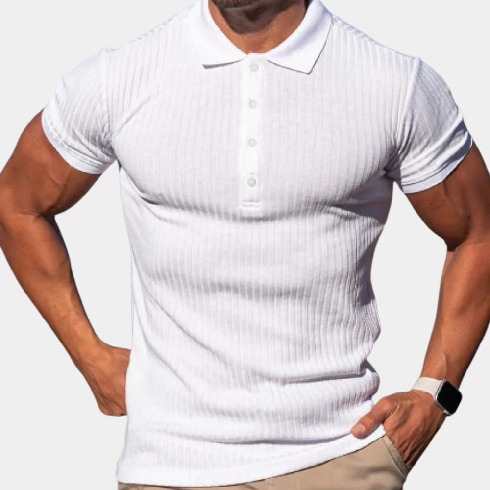 Stylish men's polo t-shirt for summer