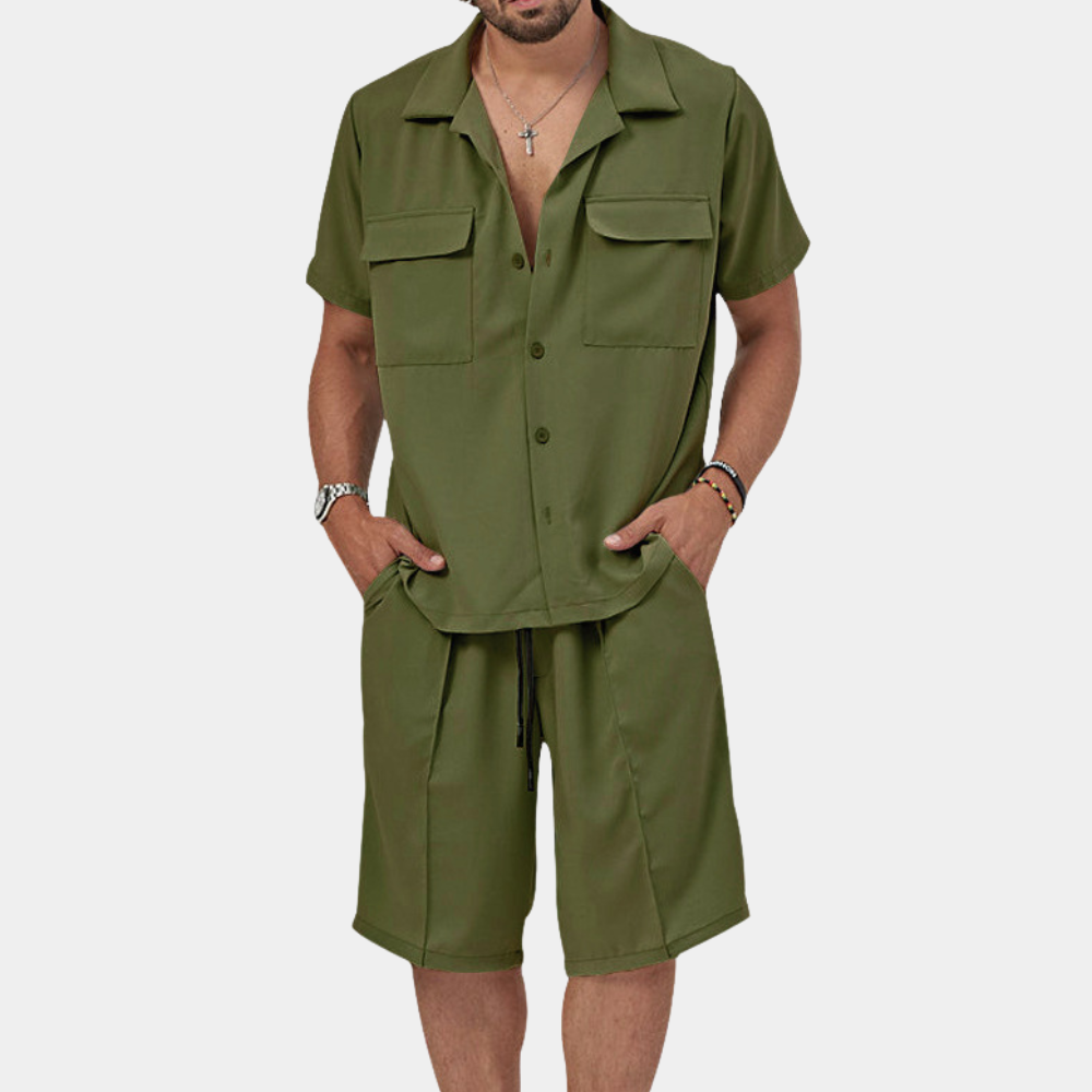 Stylish and Comfortable Men's Set for Summer