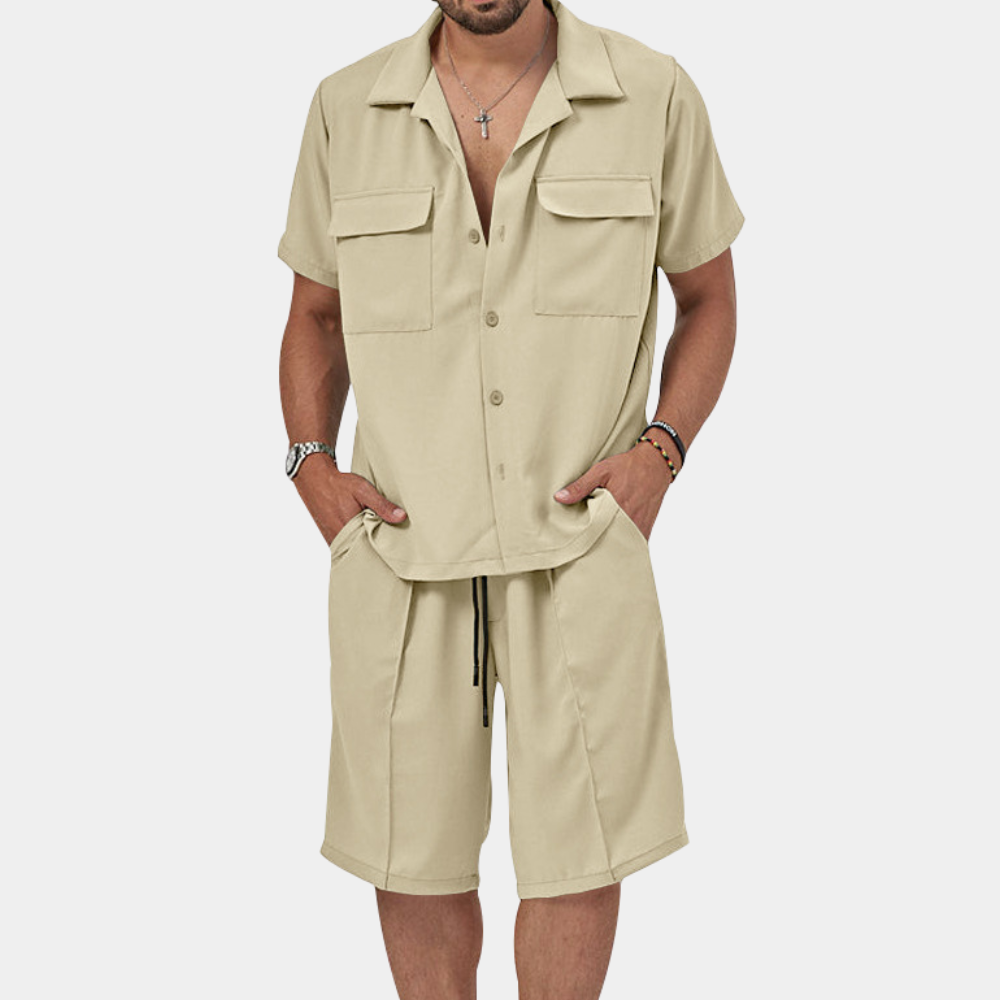 Stylish and Comfortable Men's Set for Summer