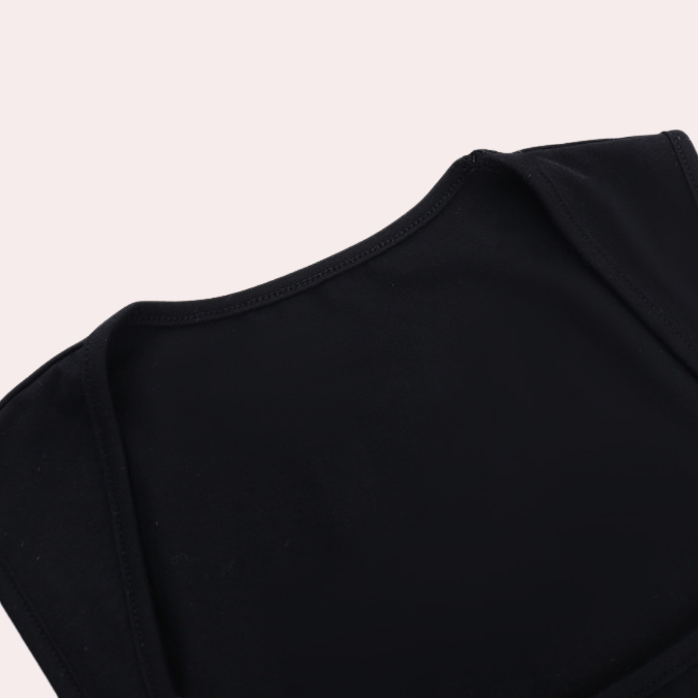 Summer Classic Women's Top with Ribbon
