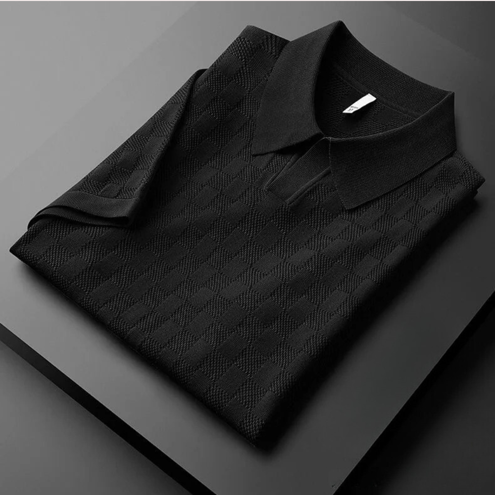 Stylish Knitted Polo Shirt for Men - Perfect for Summer