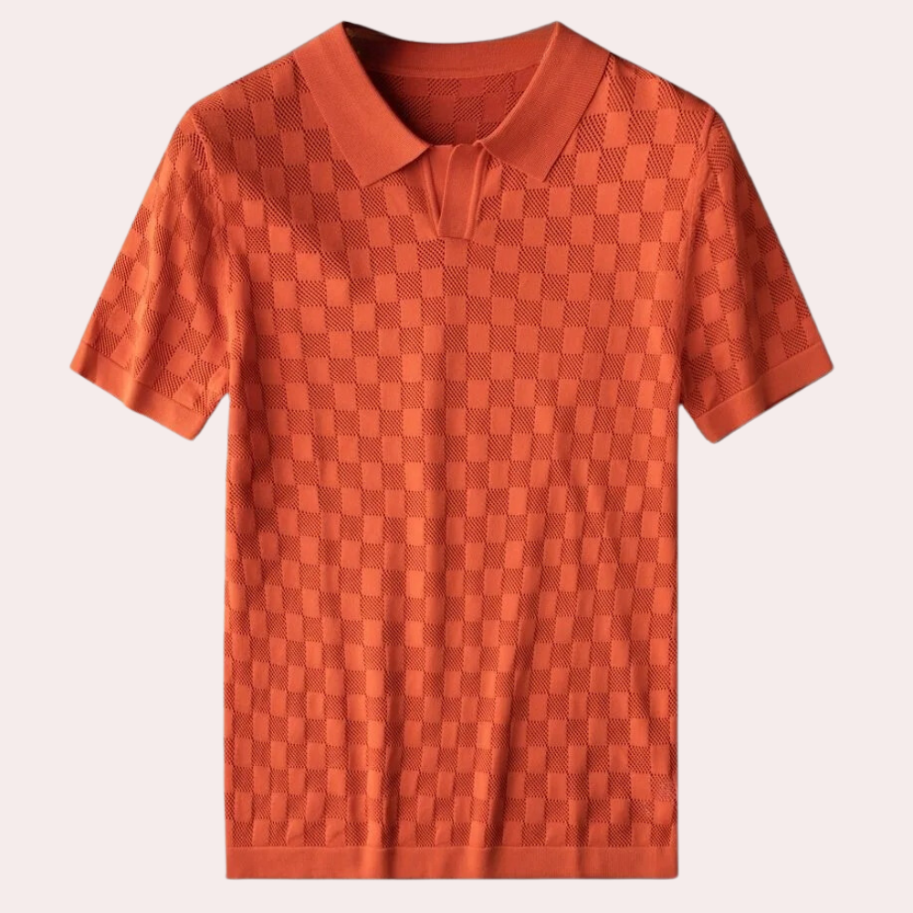 Stylish Knitted Polo Shirt for Men - Perfect for Summer
