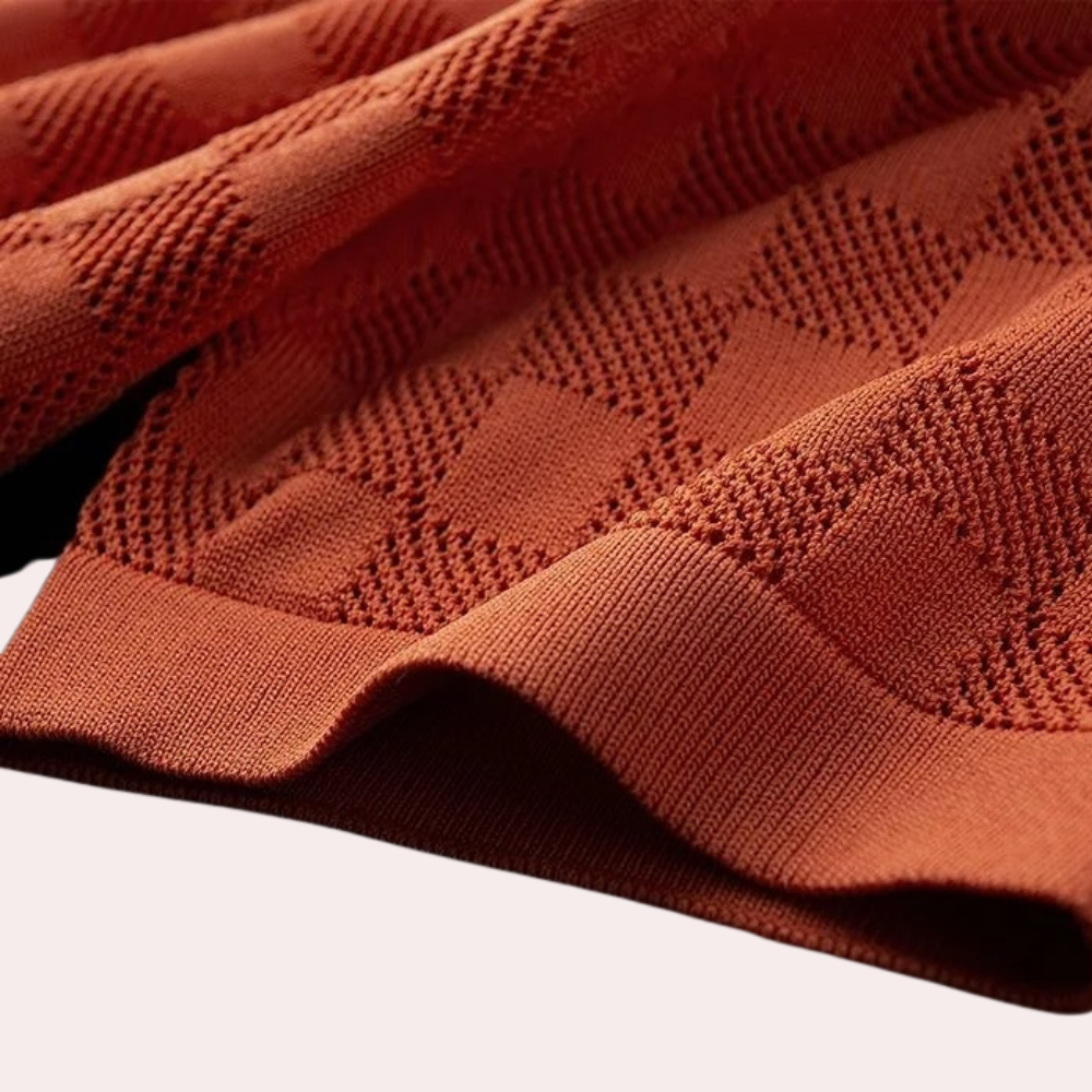 Stylish Knitted Polo Shirt for Men - Perfect for Summer