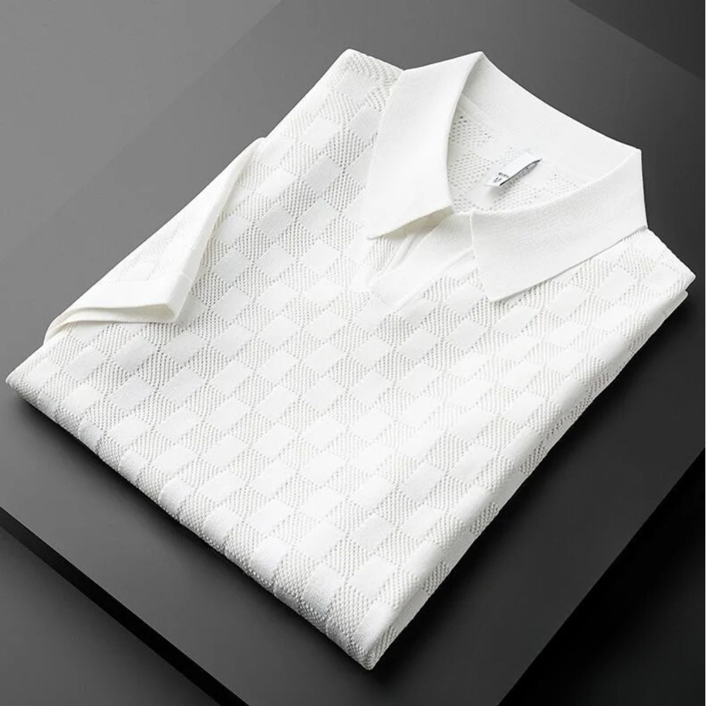 Stylish Knitted Polo Shirt for Men - Perfect for Summer